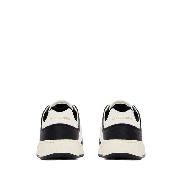 Saint Laurent Men Sl/61 Leather Sneakers - Picture 2 of 4